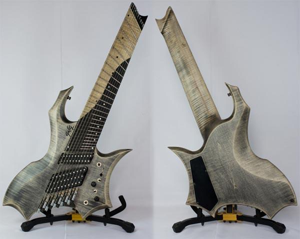 Stue Sprede mager GNG Guitars:10 strings-fanned-scalloped-headless content | SevenString.org